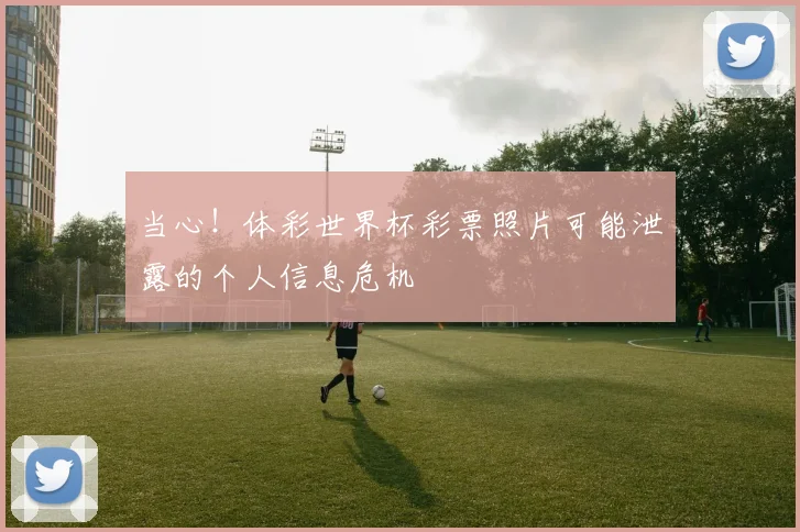 当心！体彩世界杯彩票照片可能泄露的个人信息危机